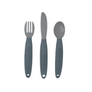 Utensílios para comer para bebês ocupados
