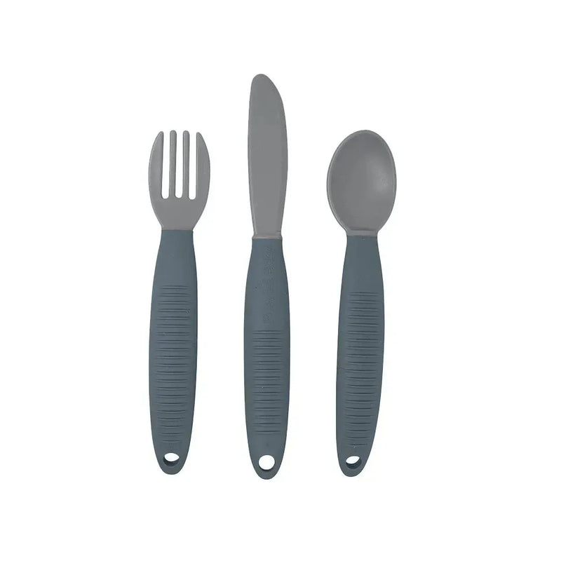 Utensílios para comer para bebês ocupados