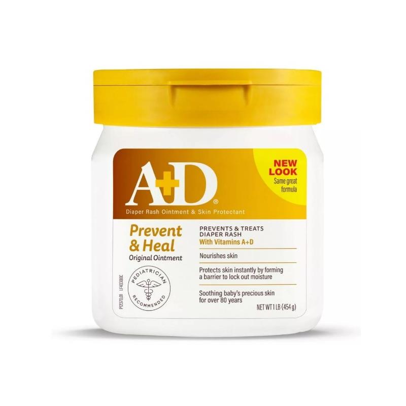 A+D - Original Diaper Rash Ointment 16Oz Image 1