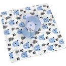 A.D. Sutton - Baby Essentials Security Blanket, Bear With Tree Blue Image 4