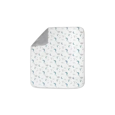 A.D. Sutton - Baby Essentials Sherpa Fleece Baby Blankets, Star/Cloud Image 2