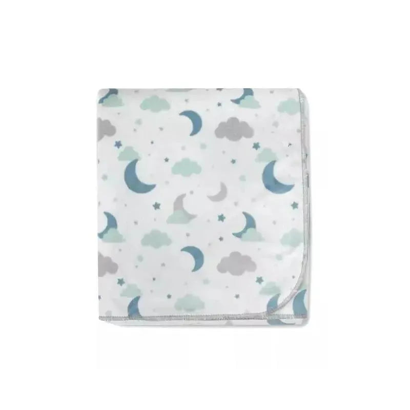 A.D. Sutton - Baby Essentials Sherpa Fleece Baby Blankets, Star/Cloud Image 5