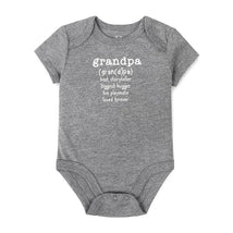 A.D. Sutton - Baby Romper Grandpa, Grey Image 1