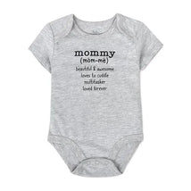 A.D Sutton - Baby Romper Mommy, Grey Image 1