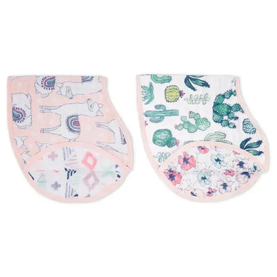 Aden + Anais 2-Pack Classic Burpy Bib, Trail Blooms Image 1