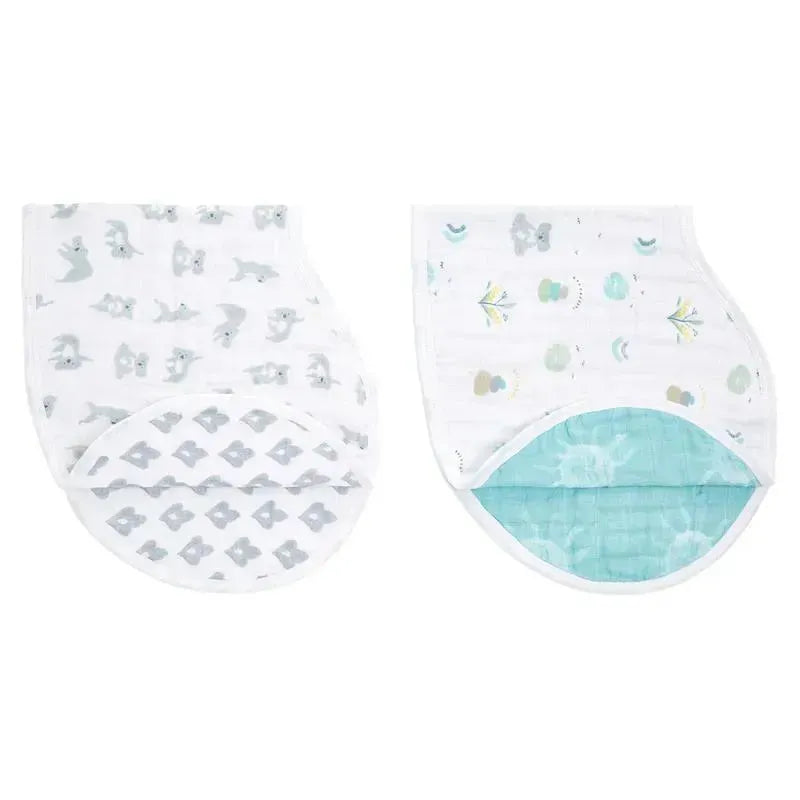 Aden + Anais - 2Pk Burpy Bibs Now + Zen  Image 1