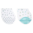Aden + Anais - 2Pk Burpy Bibs Now + Zen  Image 1