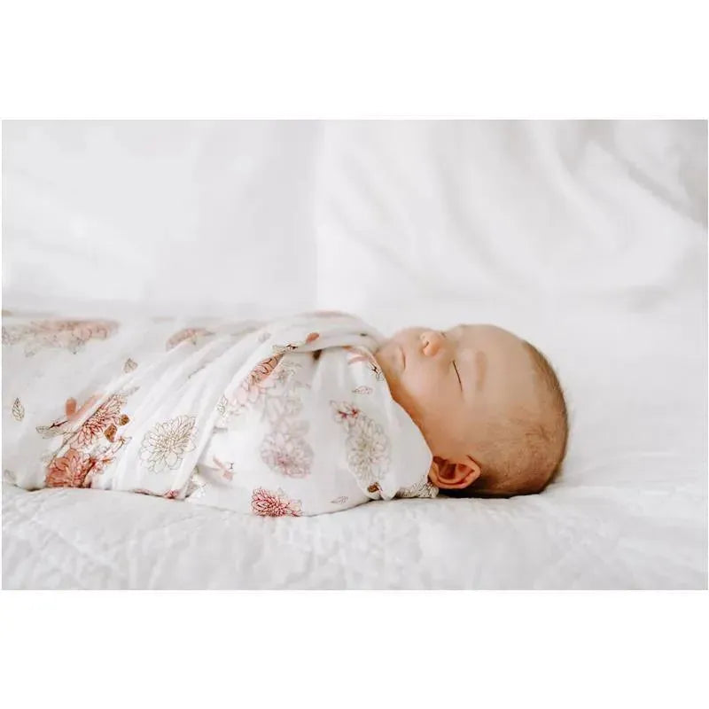 Aden + Anais 4-pack Dahlia Muslin Swaddle Blankets Image 6