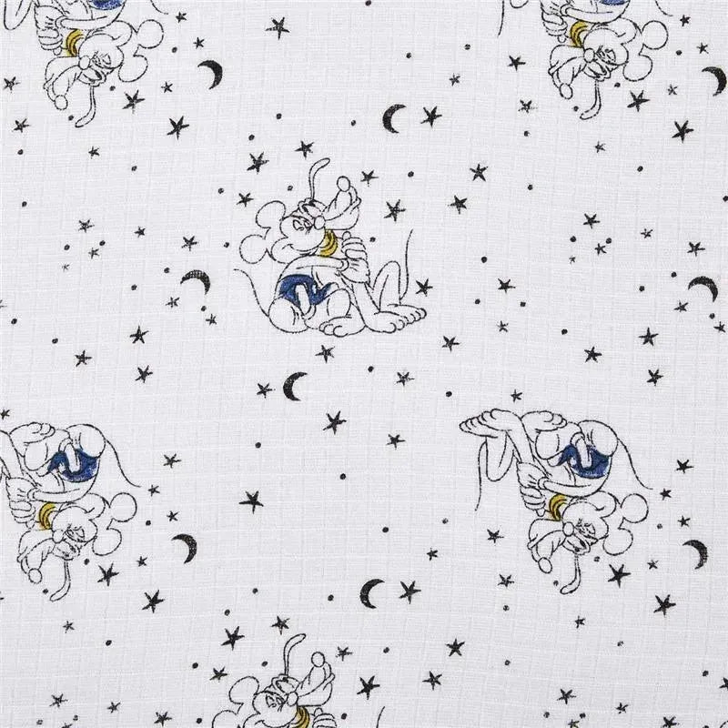 Aden + Anais - 4 Pk Muslin Swaddles, Mickey Stargazer Image 3