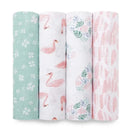 Aden + Anais - 4 Pk Muslin Swaddles, Briar Rose Image 2