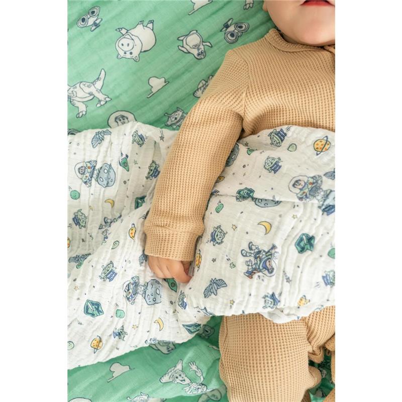 Aden + Anais - 4Pk Essentials Muslin Swaddle Blankets, Toy Story Image 4