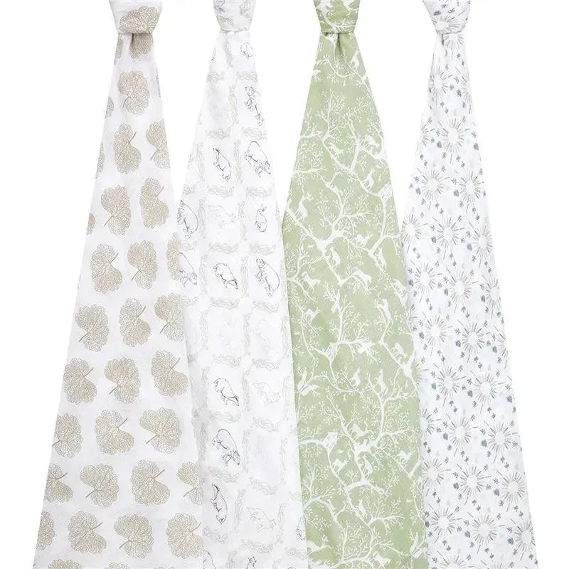 Aden + Anais - 4Pk Muslin Swaddles Harmony Image 2