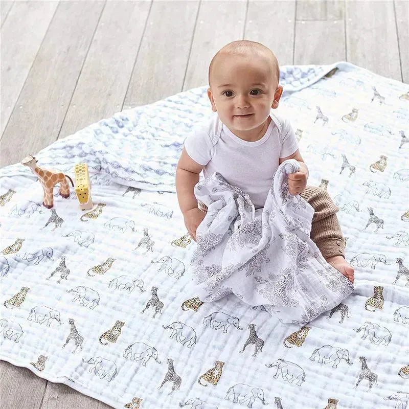Aden + Anais - Baby Blanket, Tropical Image 3