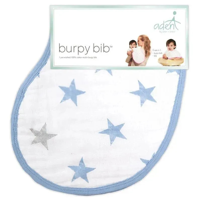 Aden + Anais - Burpy Bib Dapper, Stars.