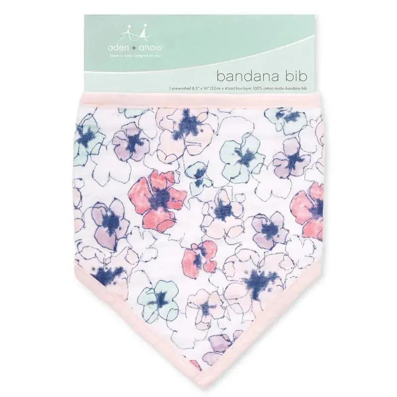 Aden + Anais Classic Bandana Bib, Trail Blooms Image 3