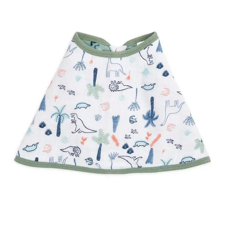 Aden + Anais - Cotton Muslin Burpy Bib, Dinotime Image 2