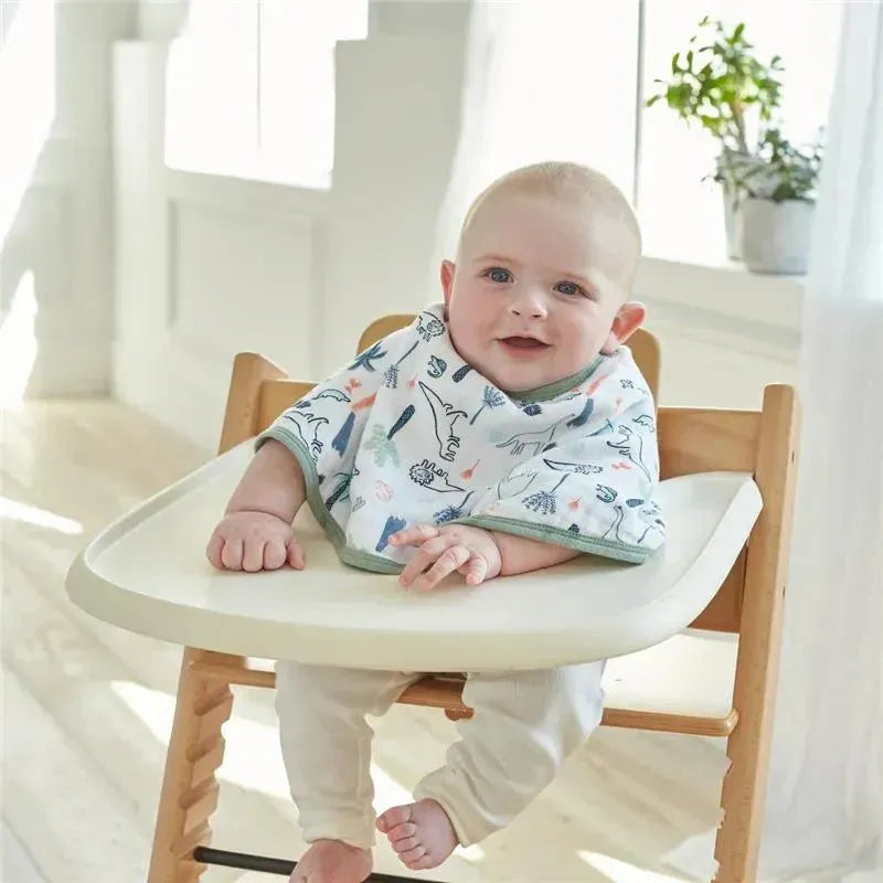 Aden + Anais - Cotton Muslin Burpy Bib, Dinotime Image 4