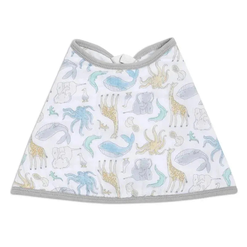 Aden + Anais - Cotton Muslin Burpy Bib, Natural History Image 1