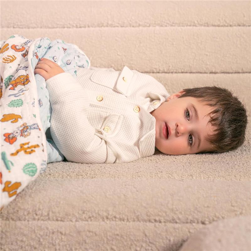 Aden + Anais - Essentials Cotton Muslin Blanket Toy Story, Woody & Friends Image 3