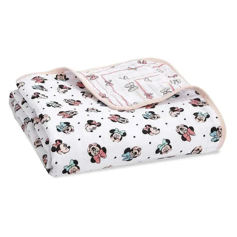 Aden + Anais Essentials Muslin Blanket Minnie Rainbows Image 1