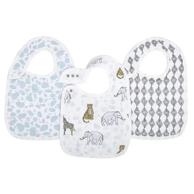 Aden + Anais - Jungle 3 Pack Snap Bibs Image 1