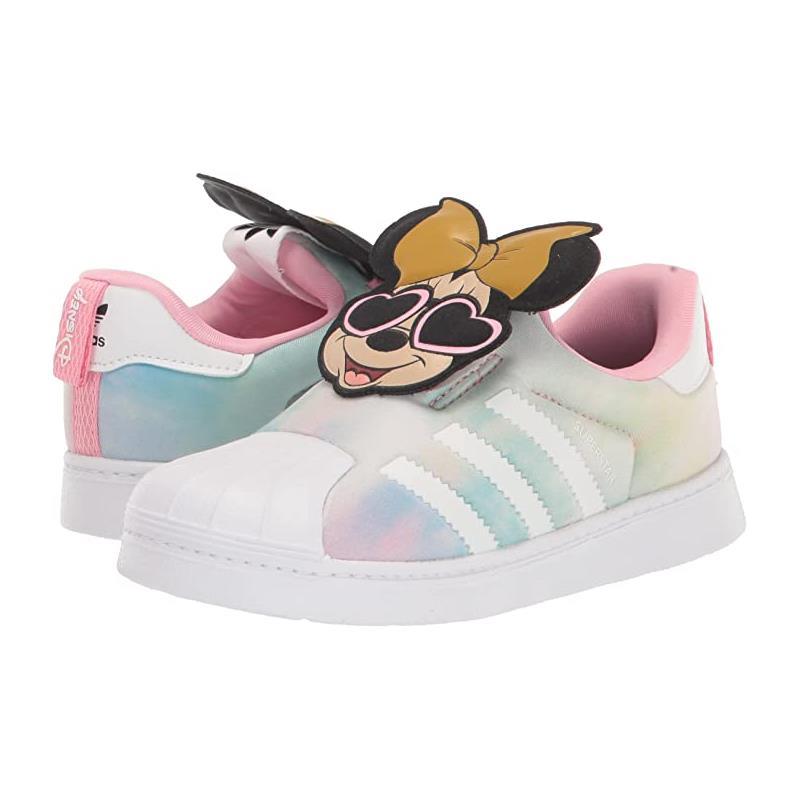 Adidas - Toddler Disney Superstar 360 Shoes, Light Pink Minnie Image 1