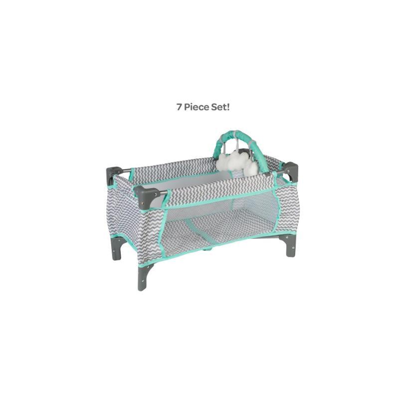 Adora Crib Zig Zag Deluxe Pack N Play Image 1