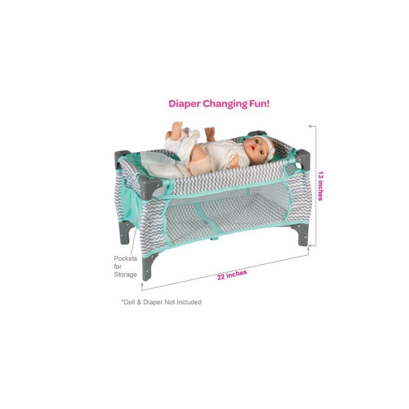Adora Crib Zig Zag Deluxe Pack N Play Image 4