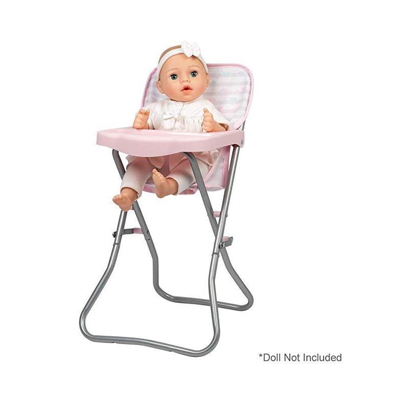 Adora High Chair Accessories Baby Pink for Baby Dolls Image 3