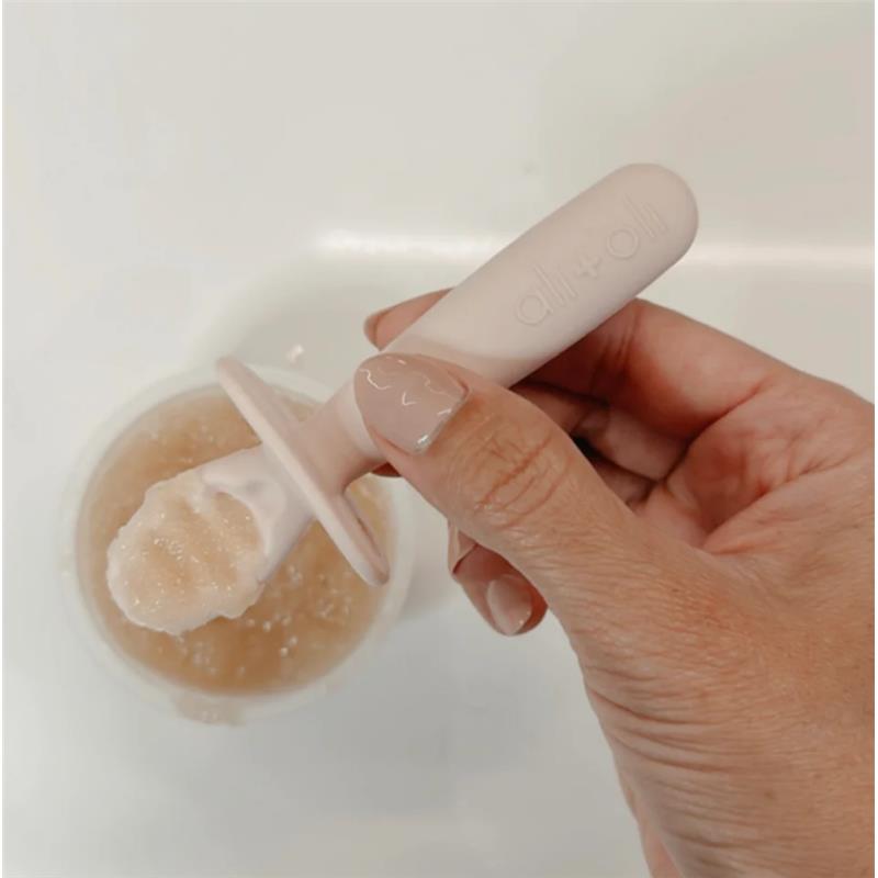 Ali + Oli - (3-Pc) Multi Stage Spoon Set For Baby, Blush Image 5