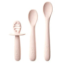 Ali + Oli - 3Pk Multi Stage Spoon Set For Baby, Blush Image 1
