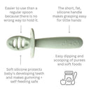 Ali + Oli - 3Pk Multi Stage Spoon Set For Baby, Pine Image 3