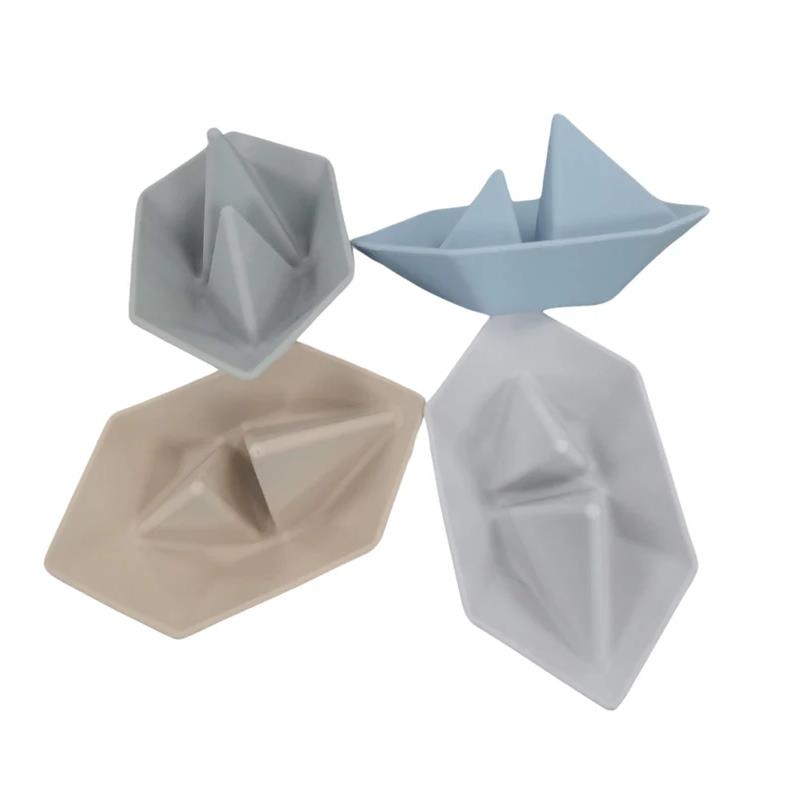Ali + Oli - (4-Pc) Mini-Boat Bath Toy Set Image 10