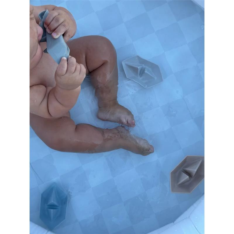 Ali + Oli - (4-Pc) Mini-Boat Bath Toy Set Image 3