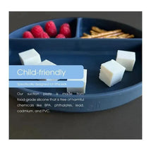Ali + Oli - Baby Plate With Suction And Divided Portions, Pink Image 2