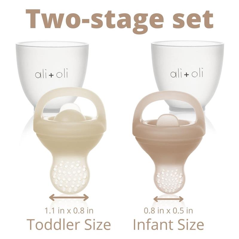 Ali + Oli - Food & Fruit Feeder Pacifier, 2 pc Image 6