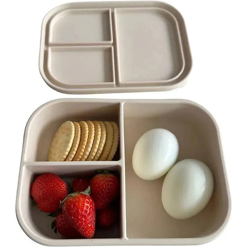 Ali + Oli - Leakproof Silicone Bento Box, Coco Image 3