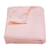 Ali + Oli Muslin Swaddle Blanket (Soft Pink) Image 1
