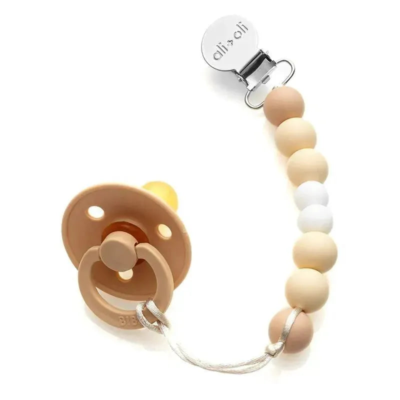 Ali + Oli Pacifier Clip (Natural) Image 5