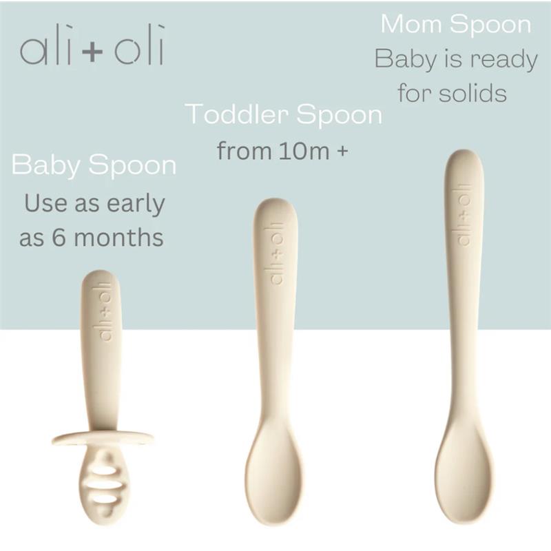 Ali + Oli S25 - Multi Stage Spoon Set For Baby, Coco Image 4