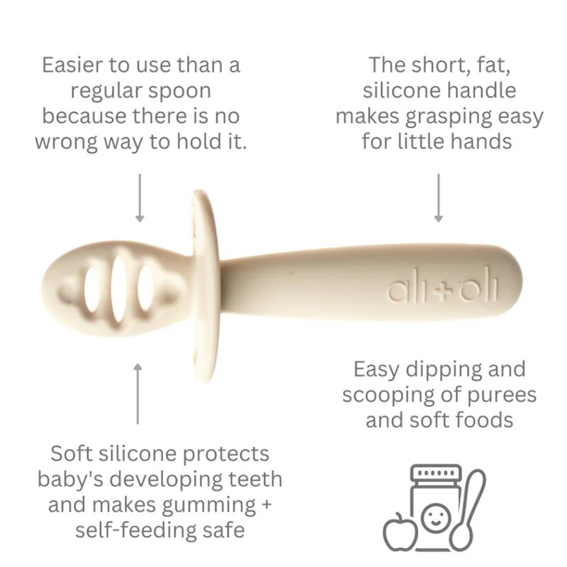 Ali + Oli S25 - Multi Stage Spoon Set For Baby, Coco Image 5