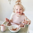 Ali+Oli - Spoon & Fork Learning Set for Toddlers, 6m+, Pink Image 4