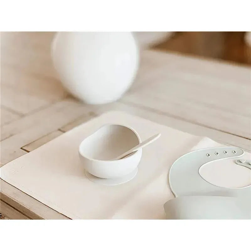Ali + Oli Suction Bowl & Spoon (Blush) Image 5