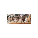 Ali + Oli Suction Bowl & Spoon (Taupe) Wavy Edge Image 2