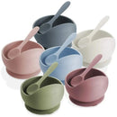 Ali + Oli Suction Bowl & Spoon (Taupe) Image 9