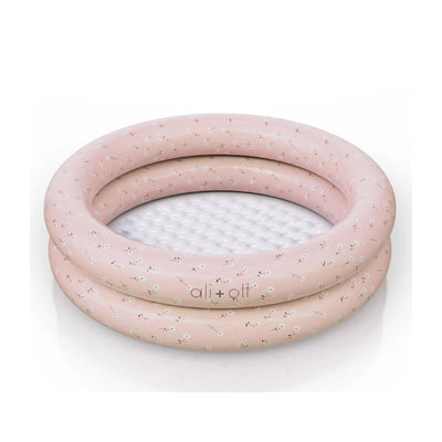 Ali + Oli - Two Rings Inflatable Pool 35 In - Peony Image 1