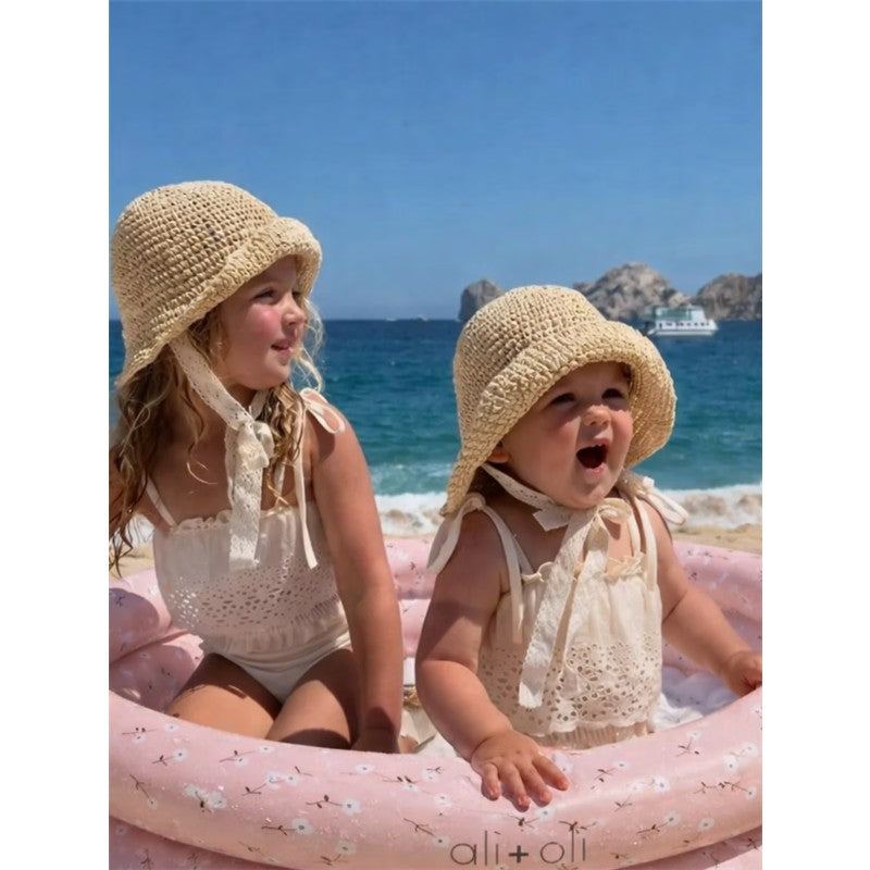 Ali + Oli - Two Rings Inflatable Pool 35 In - Peony Image 6