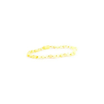 Amber Monkey - 12-13 Inch Necklace Anklet, Lemon Raw Baroque Image 1