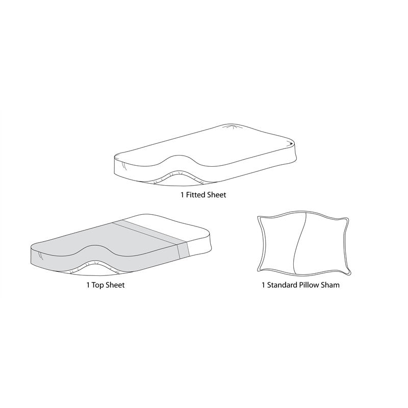 American Baby Company - Ultra Soft Microfiber Toddler Sheet Set for Boys and Girls, Grey Image 2