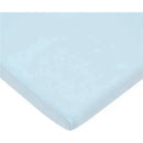 American Baby - Fitted Bassinet Sheet 100% Natural Cotton Jersey Knit, Blue Image 1